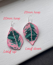 Load image into Gallery viewer, 'PINK PRINCESS' - Large Leaf