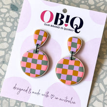 Load image into Gallery viewer, 'Check Mate' - Circle Drops (sand outline)